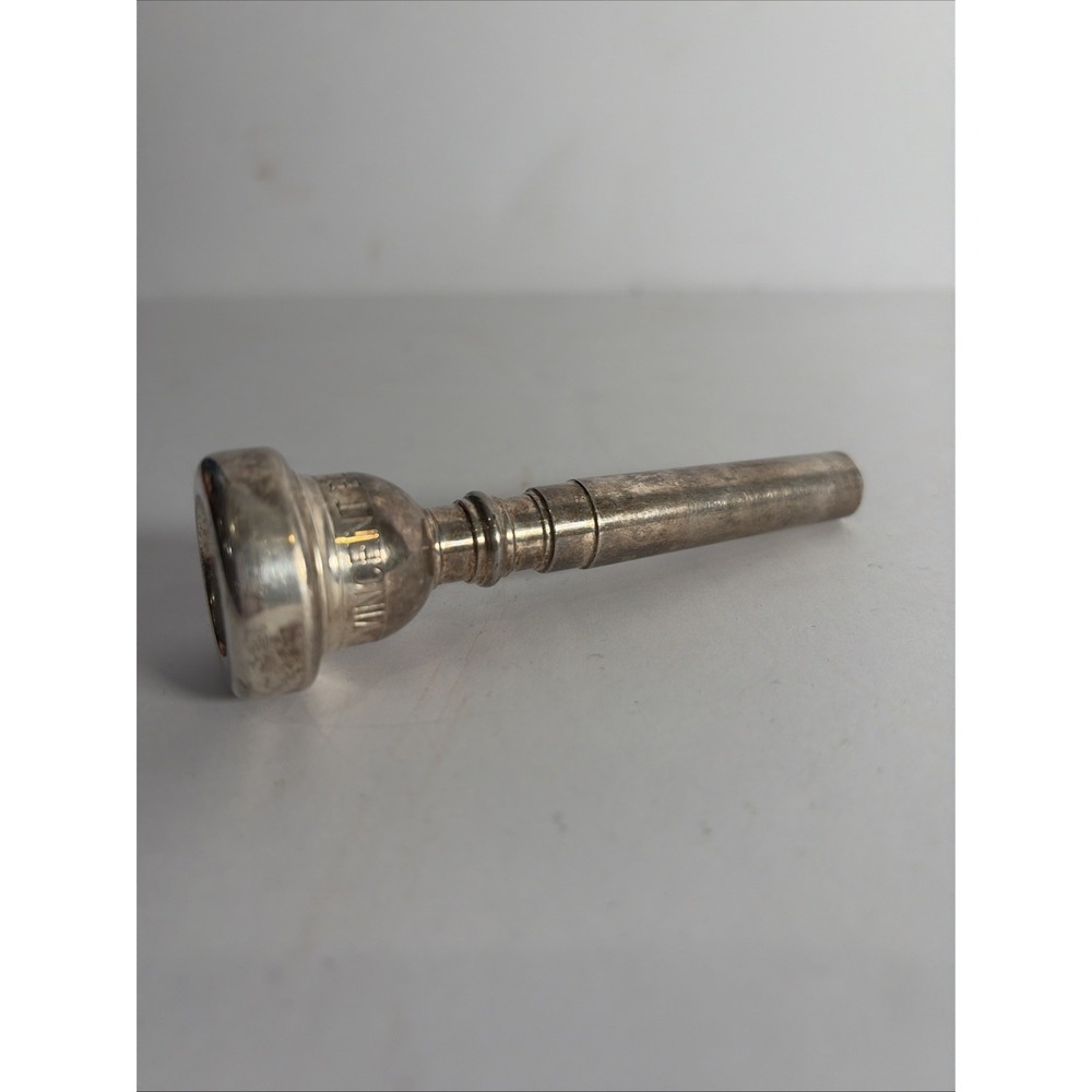 Vincent Bach 3C Trumpet Mouthpiece Smooth Rim, No Nicks Silver Plated